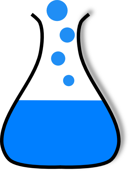 science beaker clip art